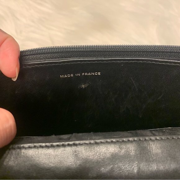 Chanel Black Caviar Timeless Wallet on Chain - Picture 9 of 15